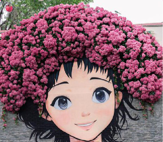 北流墙体彩绘-网红墙打卡