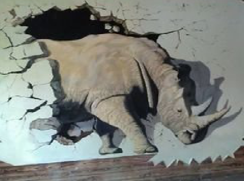 北流在墙绘中，如何绘制3D效果？