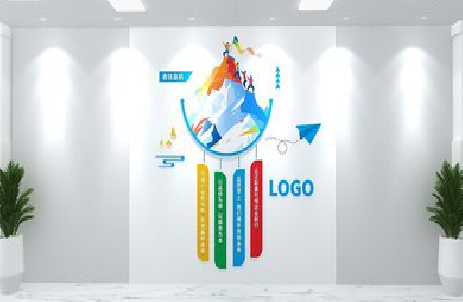 北流公司企业形象墙的工艺材料有哪些？