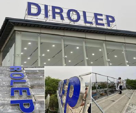 北流楼顶发光字安装的注意事项。